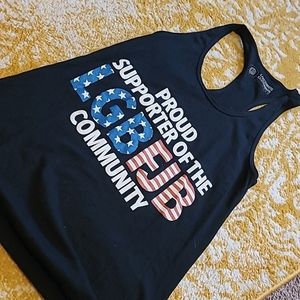 NWOT lgbfjb patriotic tank